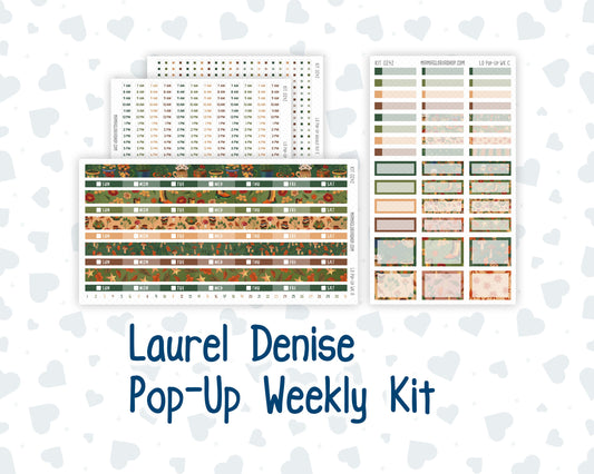 Kit 0242 - Laurel Denise Pop-Up - Weekly Kit - November - Cottage Autumn