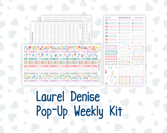 Kit 0225 - Laurel Denise Pop-Up - Weekly Kit - July - Carnival Joy