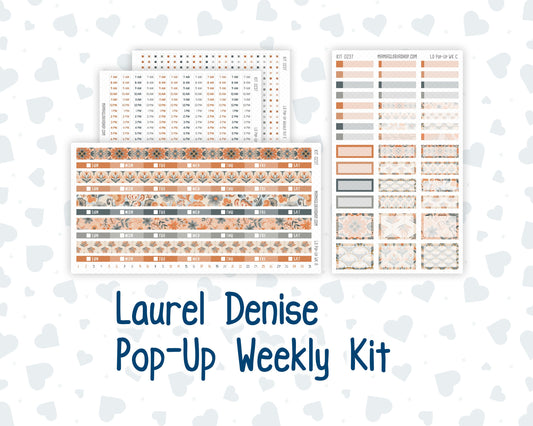Kit 0237 - Laurel Denise Pop-Up - Weekly Kit - October - Forest Folk