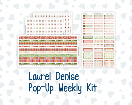 Kit 0231 - Laurel Denise Pop-Up - Weekly Kit - August - Backyard BBQ