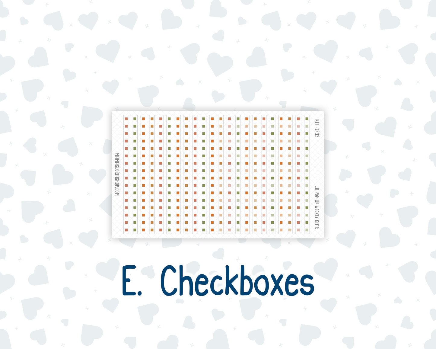 Kit 0233 - Laurel Denise Pop-Up - Weekly Kit - September - Cinnamon Days