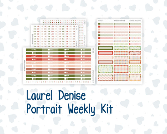 Kit 0231 - Laurel Denise Portrait - Weekly Kit - August - Backyard BBQ