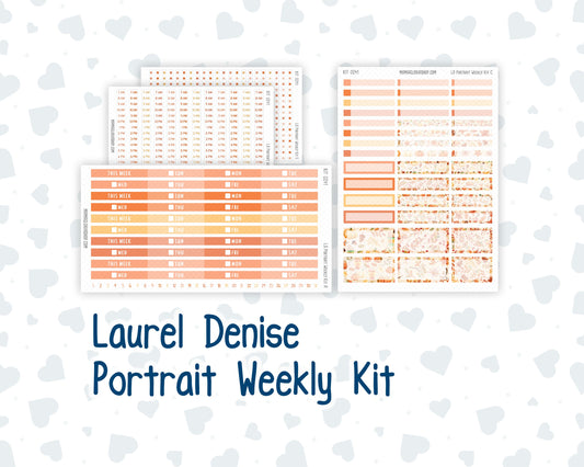 Kit 0241 - Laurel Denise Portrait - Weekly Kit - November - Pumpkin Latte