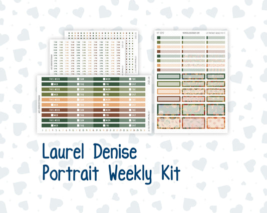 Kit 0242 - Laurel Denise Portrait - Weekly Kit - November - Cottage Autumn