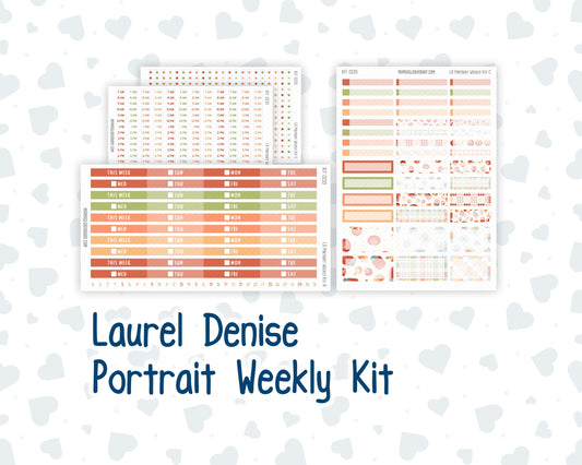 Kit 0235 - Laurel Denise Portrait - Weekly Kit - September - Apple Orchard