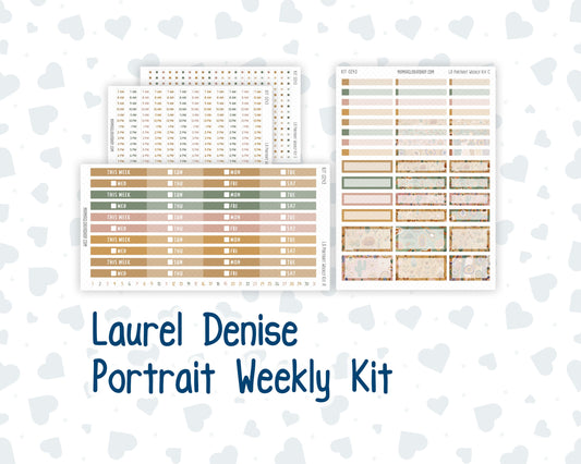 Kit 0243 - Laurel Denise Portrait - Weekly Kit - November - Boho Autumn