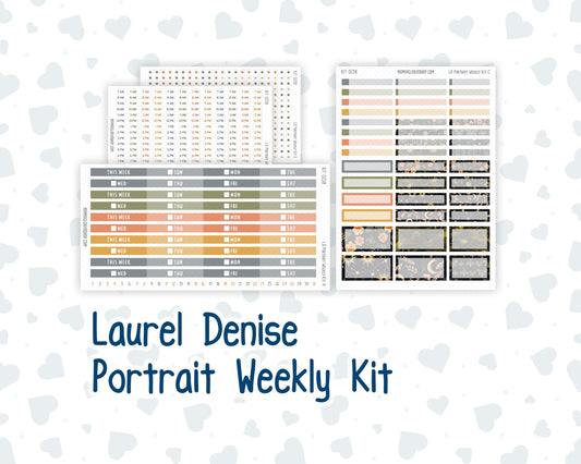 Kit 0238 - Laurel Denise Portrait - Weekly Kit - October - Starry Autumn Nights