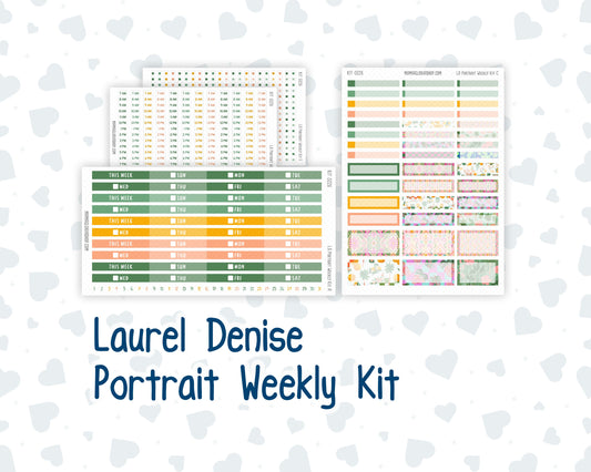 Kit 0226 - Laurel Denise Portrait - Weekly Kit - July - Tropical Whimsy