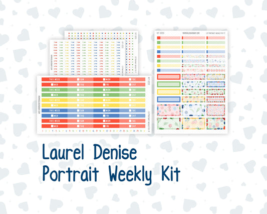 Kit 0220 - Laurel Denise Portrait - Weekly Kit - June - June Berries