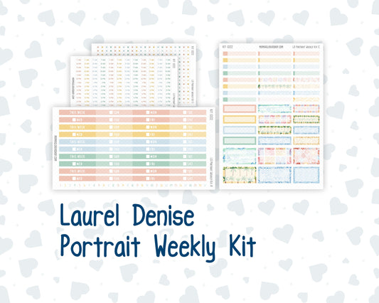 Kit 0222 - Laurel Denise Portrait - Weekly Kit - June - Beach Day