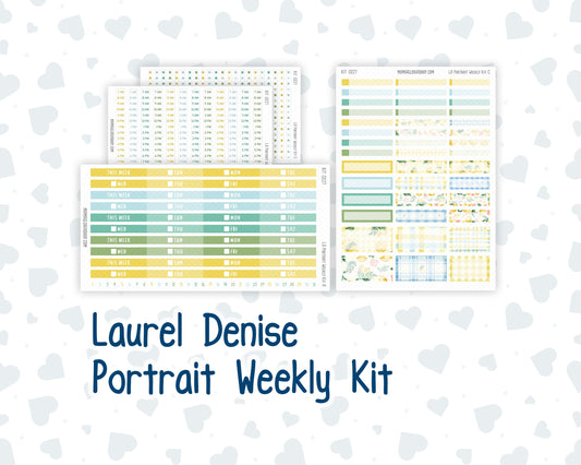 Kit 0227 - Laurel Denise Portrait - Weekly Kit - July - Lemon Grove