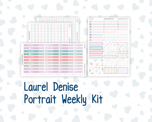 Kit 0225 - Laurel Denise Portrait - Weekly Kit - July - Carnival Joy
