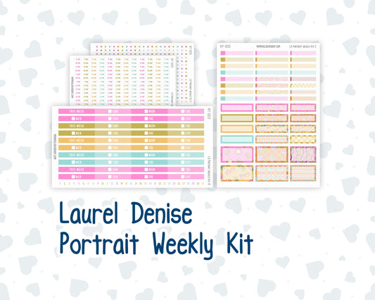 Kit 0223 - Laurel Denise Portrait - Weekly Kit - June - Route 66
