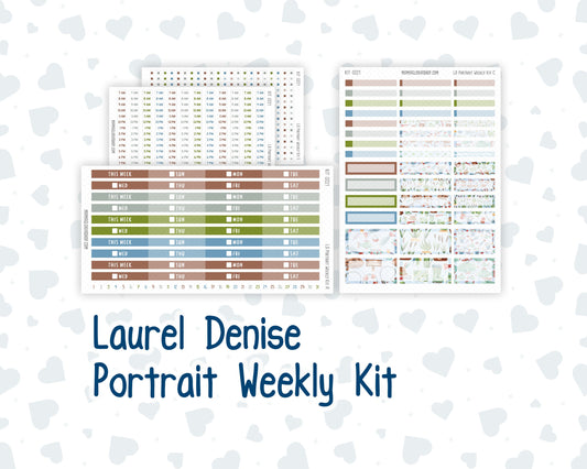 Kit 0221 - Laurel Denise Portrait - Weekly Kit - June - Gone Fishing