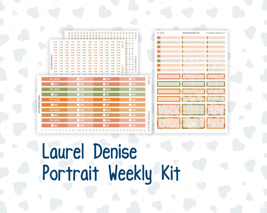 Kit 0233 - Laurel Denise Portrait - Weekly Kit - September - Cinnamon Days