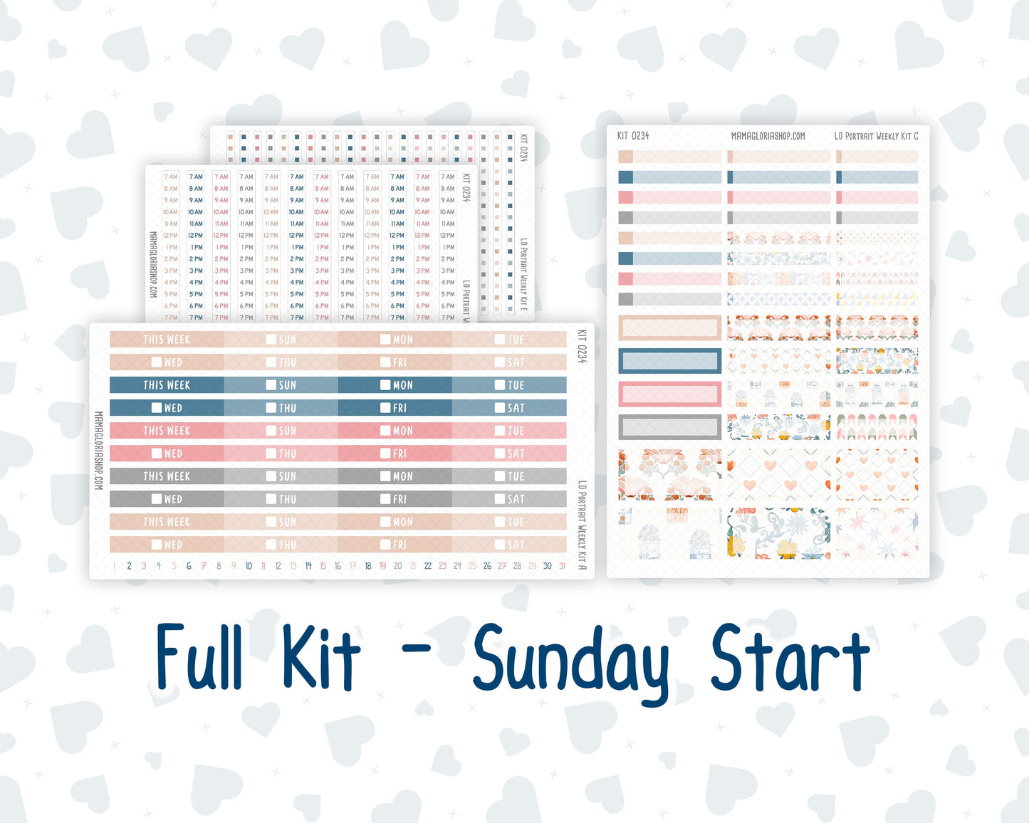 Kit 0234 - Laurel Denise Portrait - Weekly Kit - September - REF - Kit 0234 – Reader’s Escape - September
