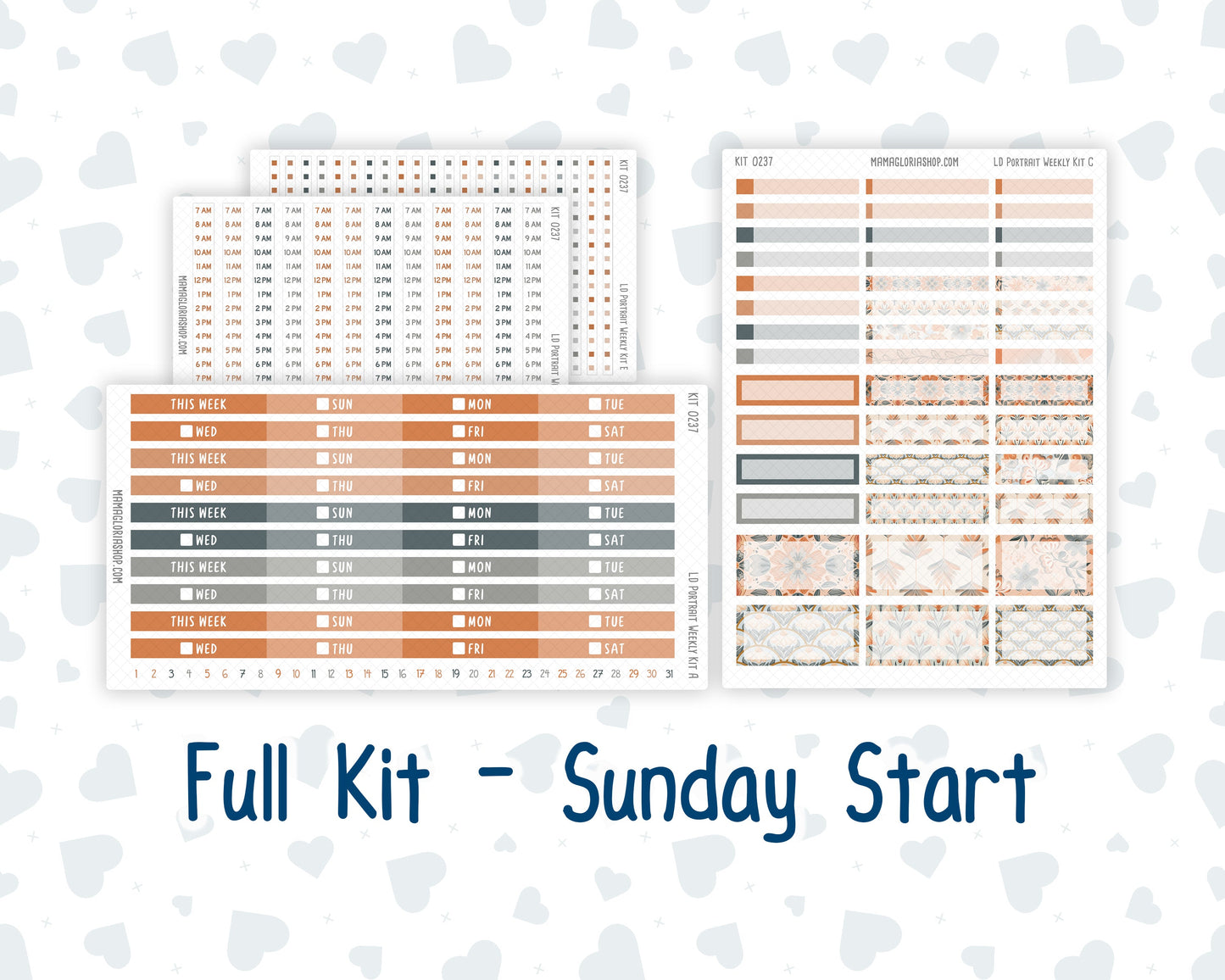 Kit 0237 - Laurel Denise Portrait - Weekly Kit - October - Forest Folk
