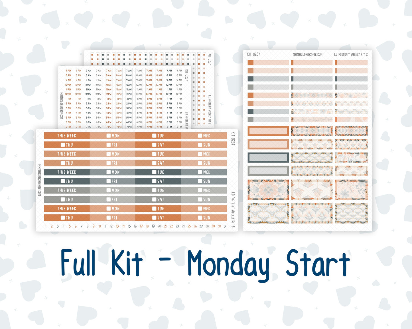 Kit 0237 - Laurel Denise Portrait - Weekly Kit - October - Forest Folk
