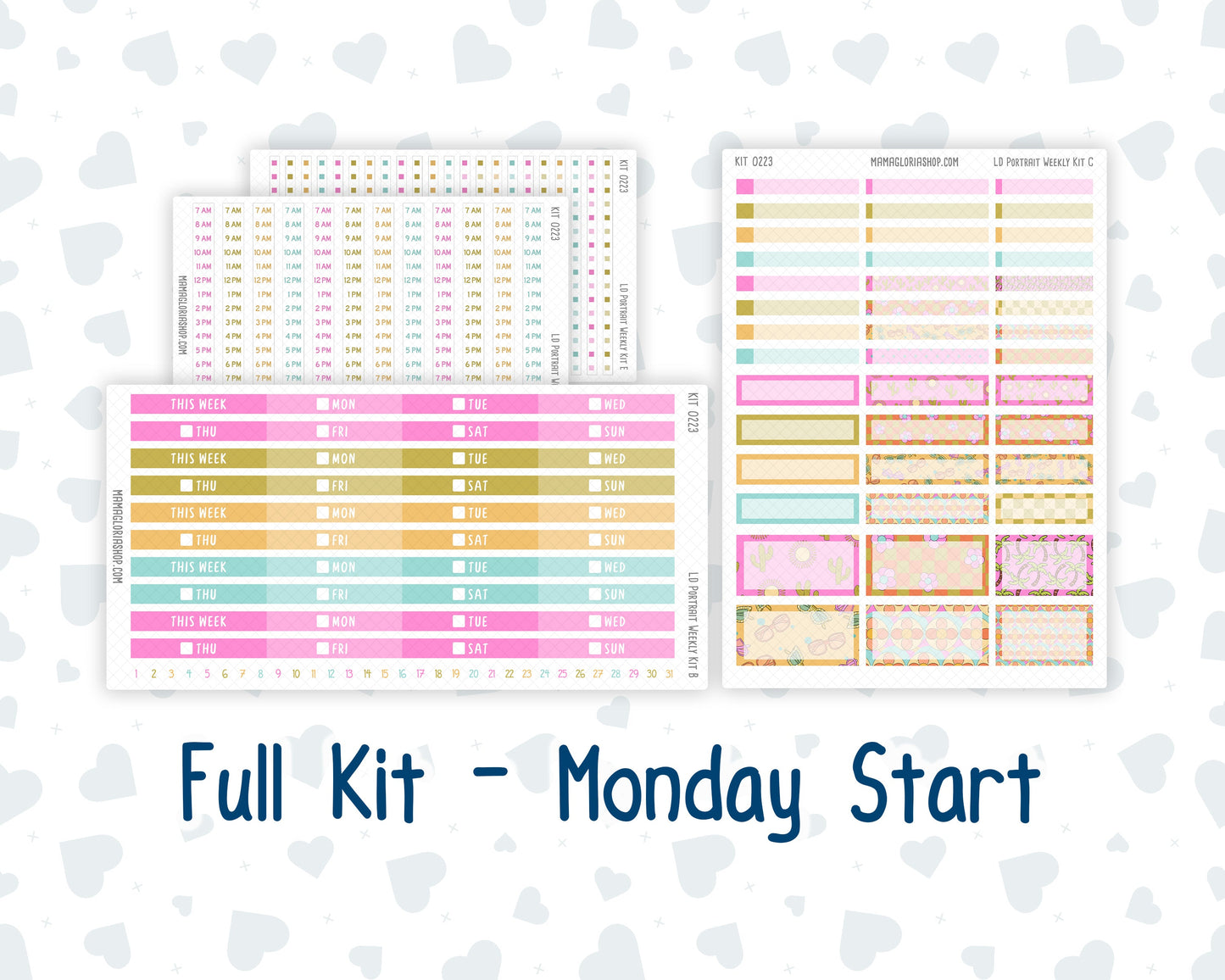 Kit 0223 - Laurel Denise Portrait - Weekly Kit - June - Route 66