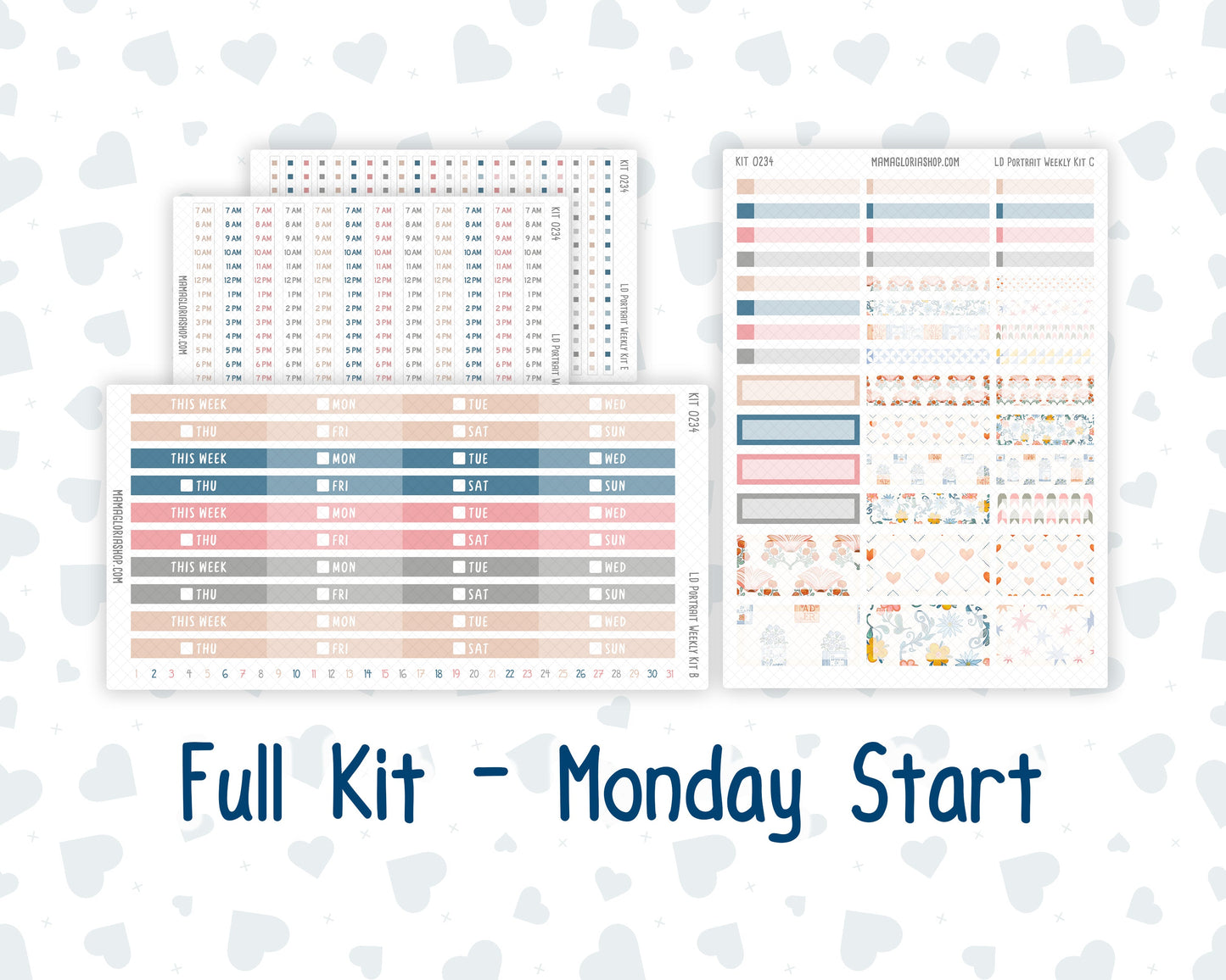 Kit 0234 - Laurel Denise Portrait - Weekly Kit - September - REF - Kit 0234 – Reader’s Escape - September