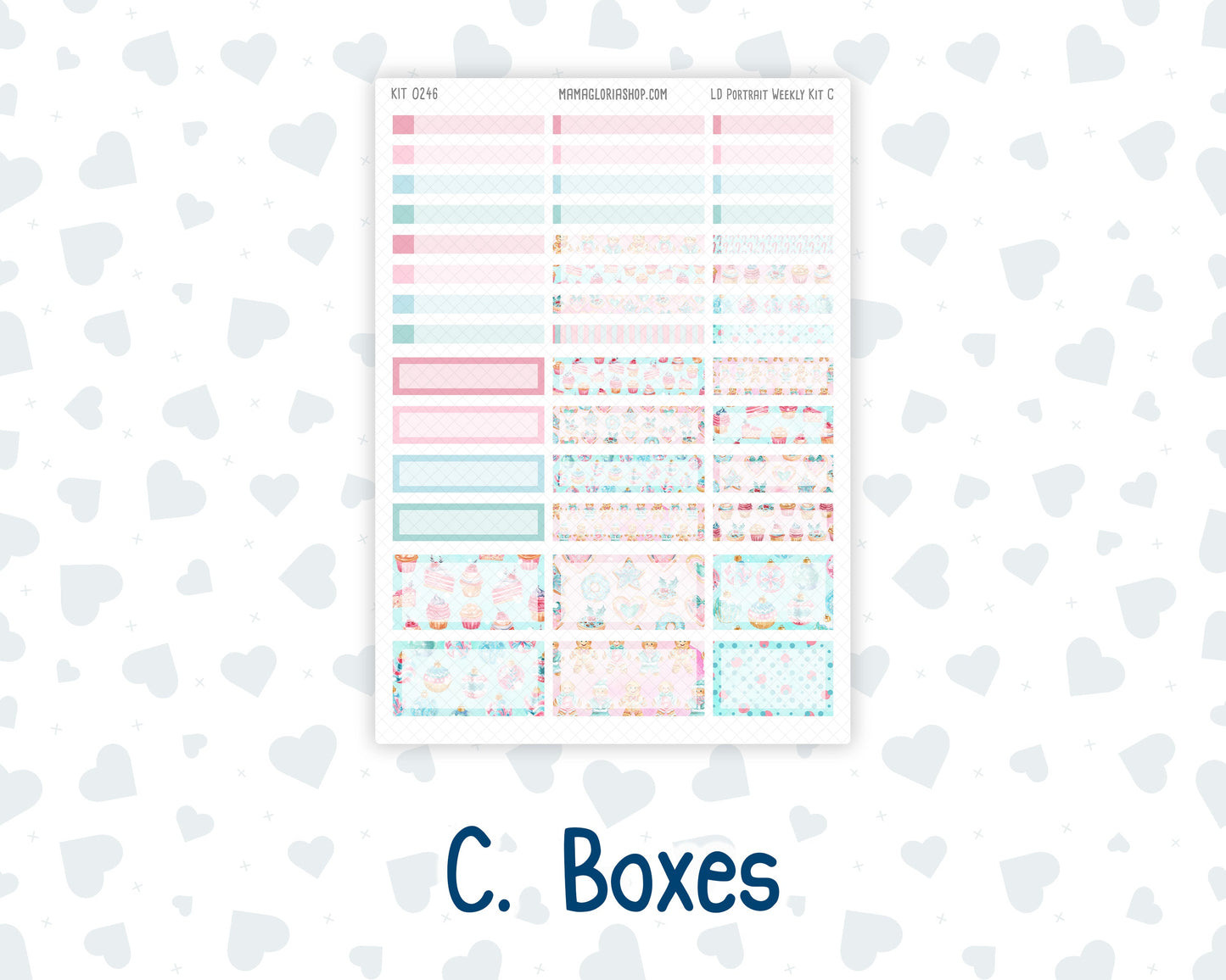 Kit 0246 - Laurel Denise Portrait - Weekly Kit - December - Gingerbread Sweets
