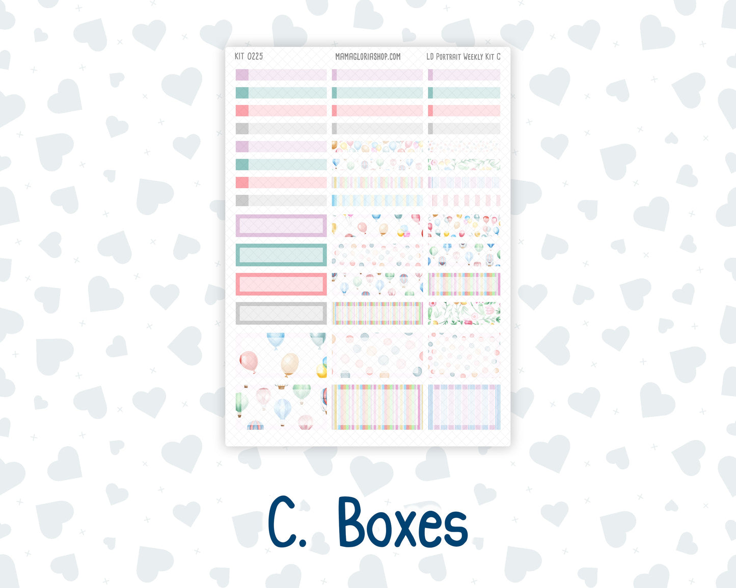 Kit 0225 - Laurel Denise Portrait - Weekly Kit - July - Carnival Joy