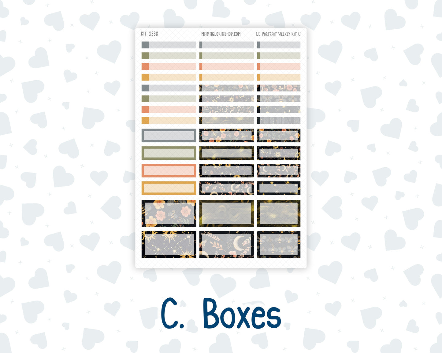 Kit 0238 - Laurel Denise Portrait - Weekly Kit - October - Starry Autumn Nights