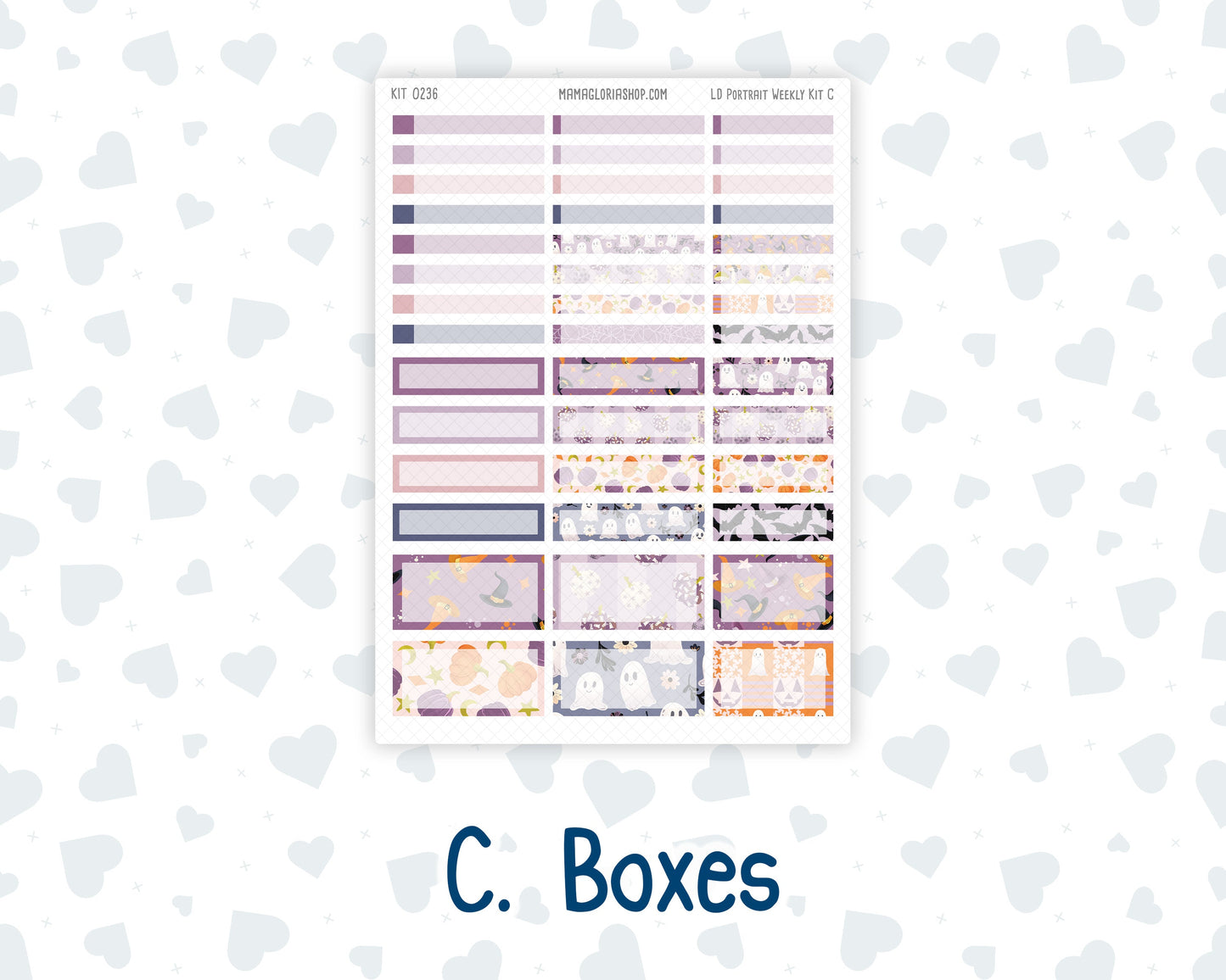Kit 0236 - Laurel Denise Portrait - Weekly Kit - October - Sweet & Spooky