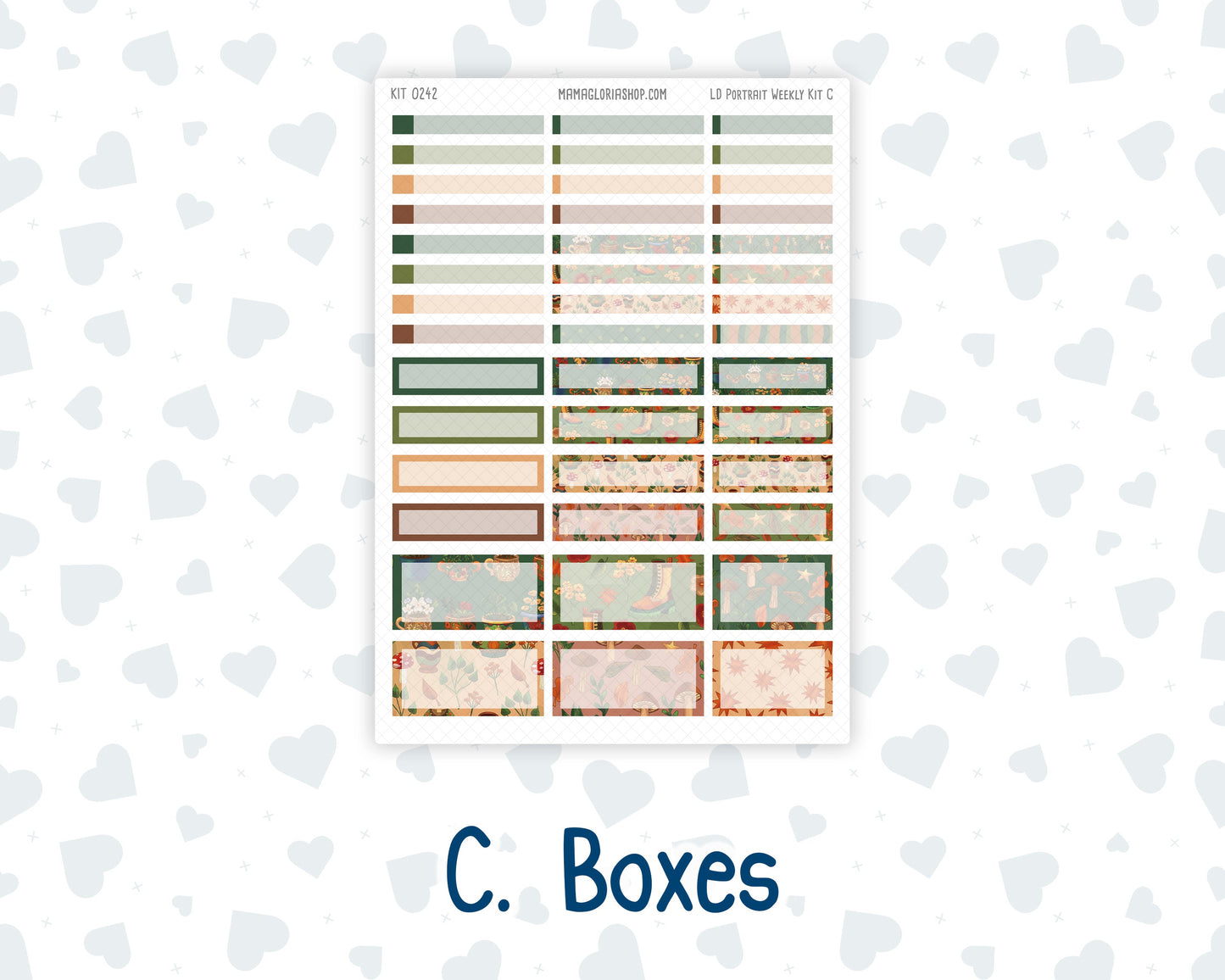 Kit 0242 - Laurel Denise Portrait - Weekly Kit - November - Cottage Autumn