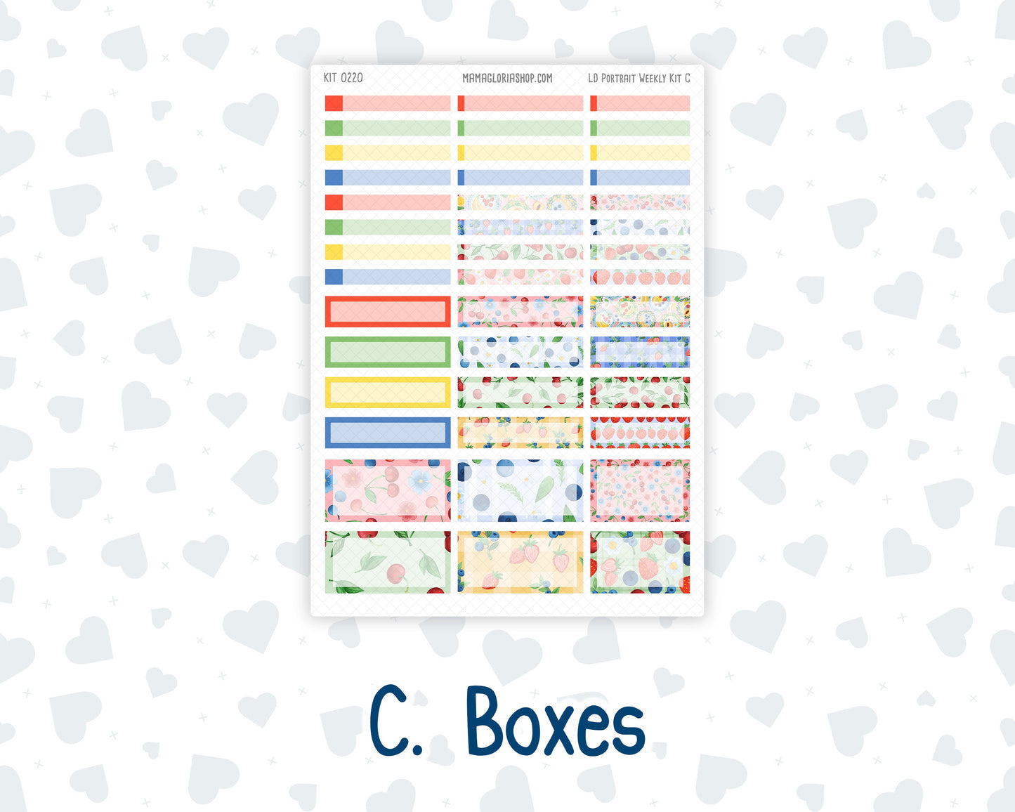 Kit 0220 - Laurel Denise Portrait - Weekly Kit - June - June Berries