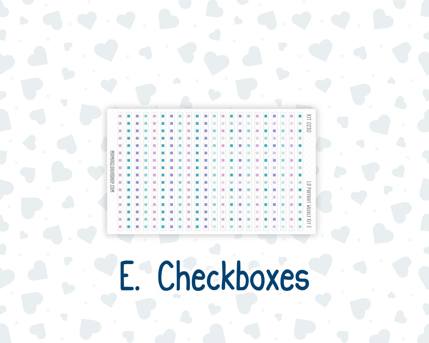Kit 0230 - Laurel Denise Portrait - Weekly Kit - August - School Daze