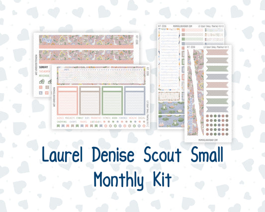 Kit 0266 - Laurel Denise The Scout Planner Small - Monthly Kit - May - Froggy Lake Picnic