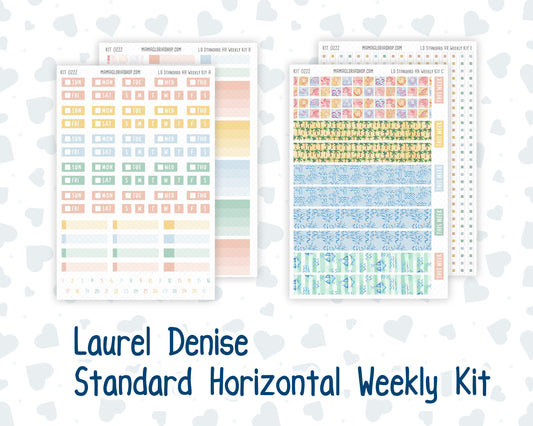 Kit 0222 - Laurel Denise Standard - Horizontal - Weekly Kit - June - Beach Day
