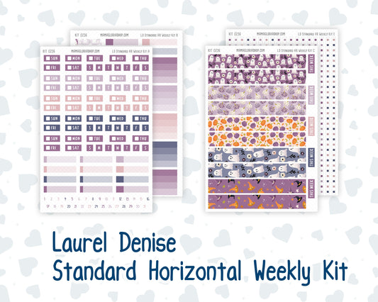 Kit 0236 - Laurel Denise Standard - Horizontal - Weekly Kit - October - Sweet & Spooky