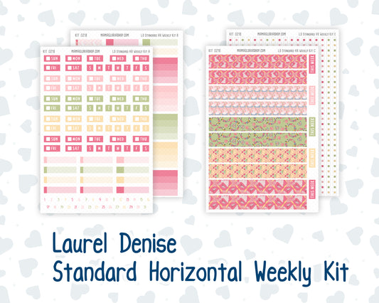 Kit 0218 Laurel Denise Standard Size – Weekly - Horizontal Layout - Mother's Love - May