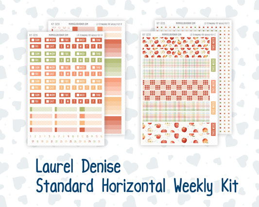 Kit 0235 - Laurel Denise Standard - Horizontal - Weekly Kit - September - Apple Orchard