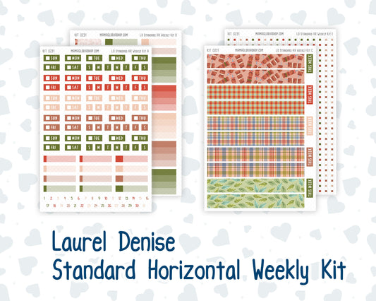 Kit 0231 - Laurel Denise Standard - Horizontal - Weekly Kit - August - Backyard BBQ