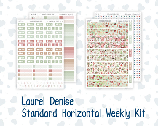 Kit 0244 - Laurel Denise Standard - Horizontal - Weekly Kit - December - Santas Village