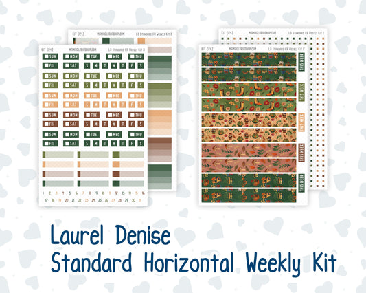 Kit 0242 - Laurel Denise Standard - Horizontal - Weekly Kit - November - Cottage Autumn