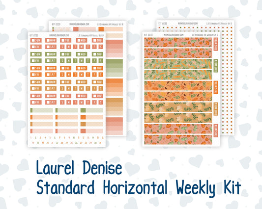 Kit 0233 - Laurel Denise Standard - Horizontal - Weekly Kit - September - Cinnamon Days