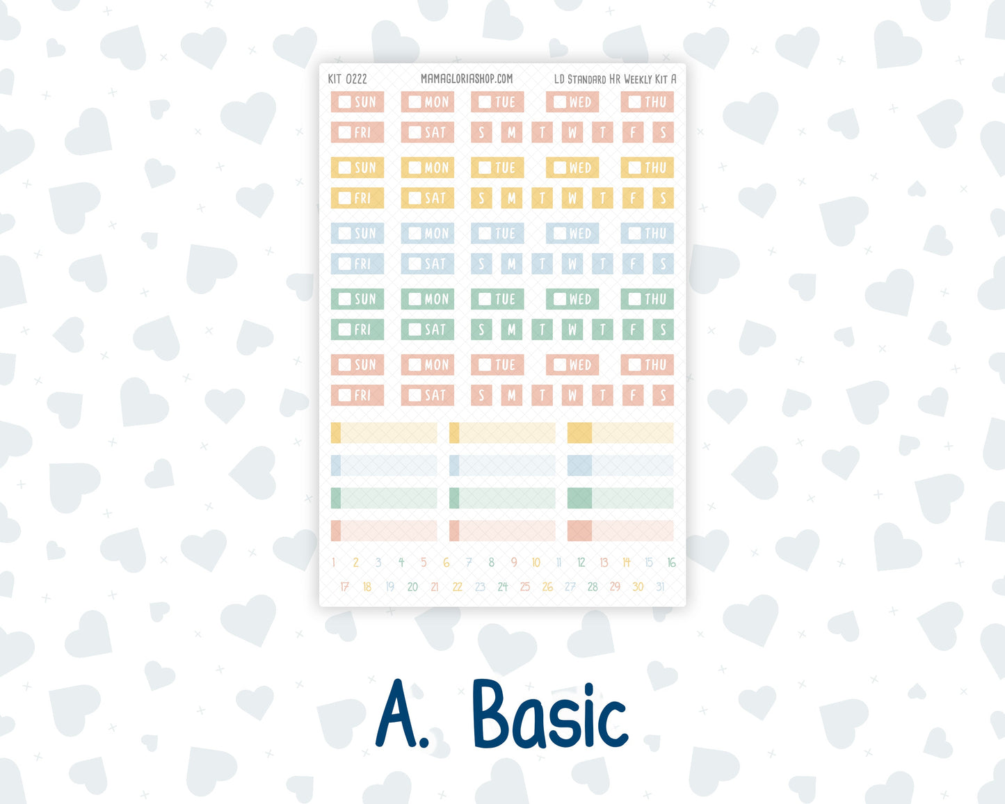 Kit 0222 - Laurel Denise Standard - Horizontal - Weekly Kit - June - Beach Day