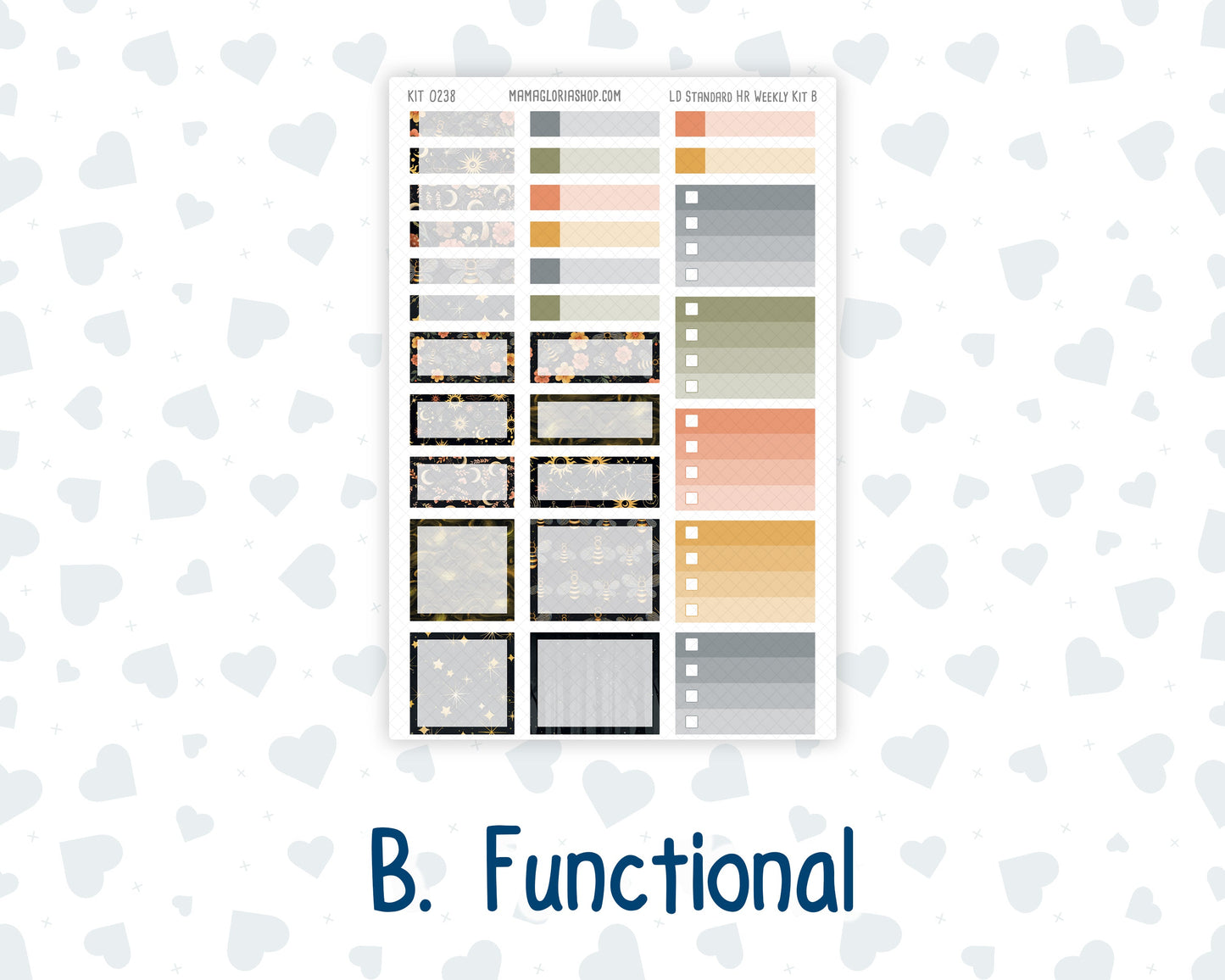 Kit 0238 - Laurel Denise Standard - Horizontal - Weekly Kit - October - Starry Autumn Nights