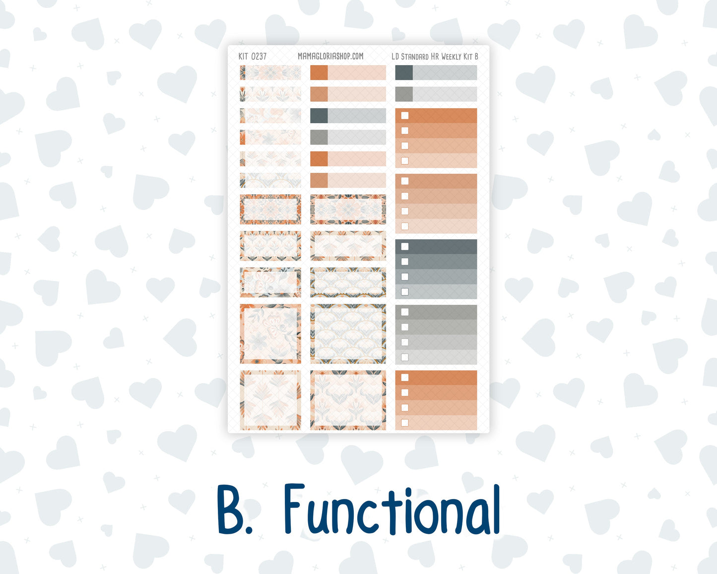 Kit 0237 - Laurel Denise Standard - Horizontal - Weekly Kit - October - Forest Folk