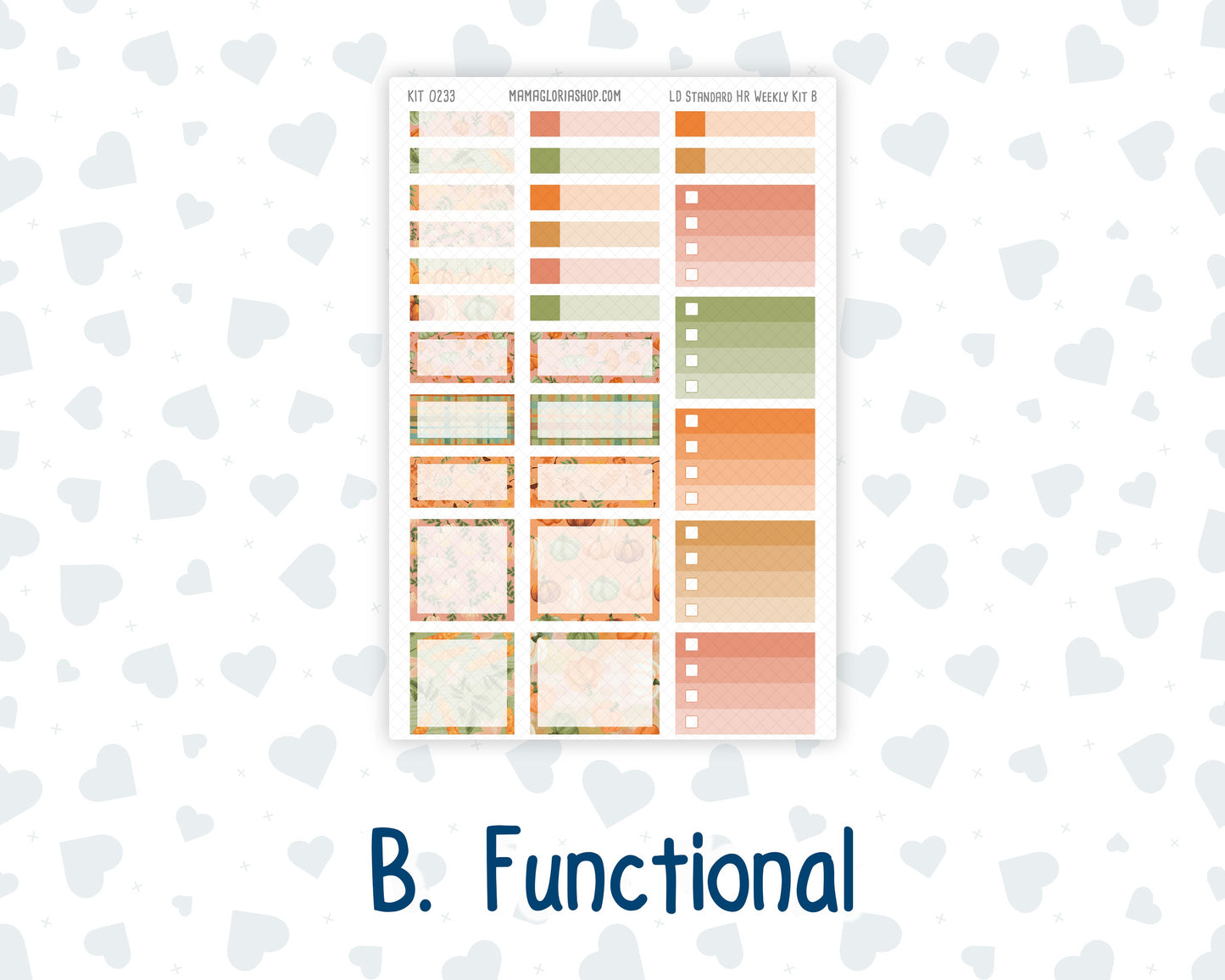 Kit 0233 - Laurel Denise Standard - Horizontal - Weekly Kit - September - Cinnamon Days