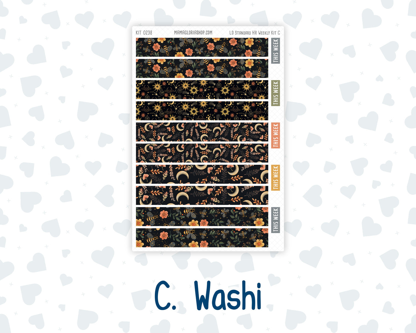 Kit 0238 - Laurel Denise Standard - Horizontal - Weekly Kit - October - Starry Autumn Nights
