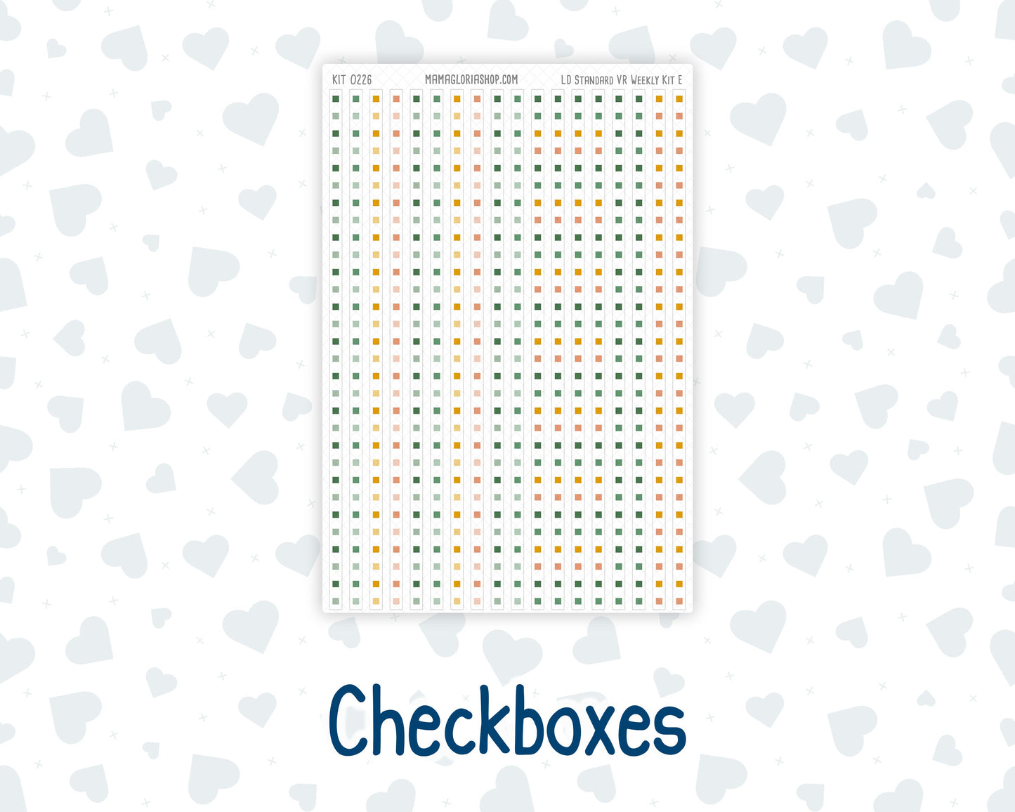 Kit 0226 - Laurel Denise Standard - Horizontal - Weekly Kit - July - Tropical Whimsy