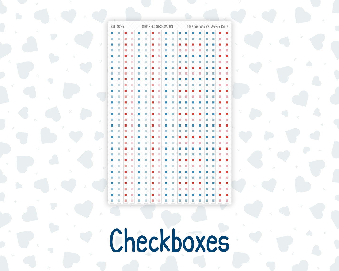 Kit 0224 - Laurel Denise Standard - Horizontal - Weekly Kit - July - Patriotic Parade