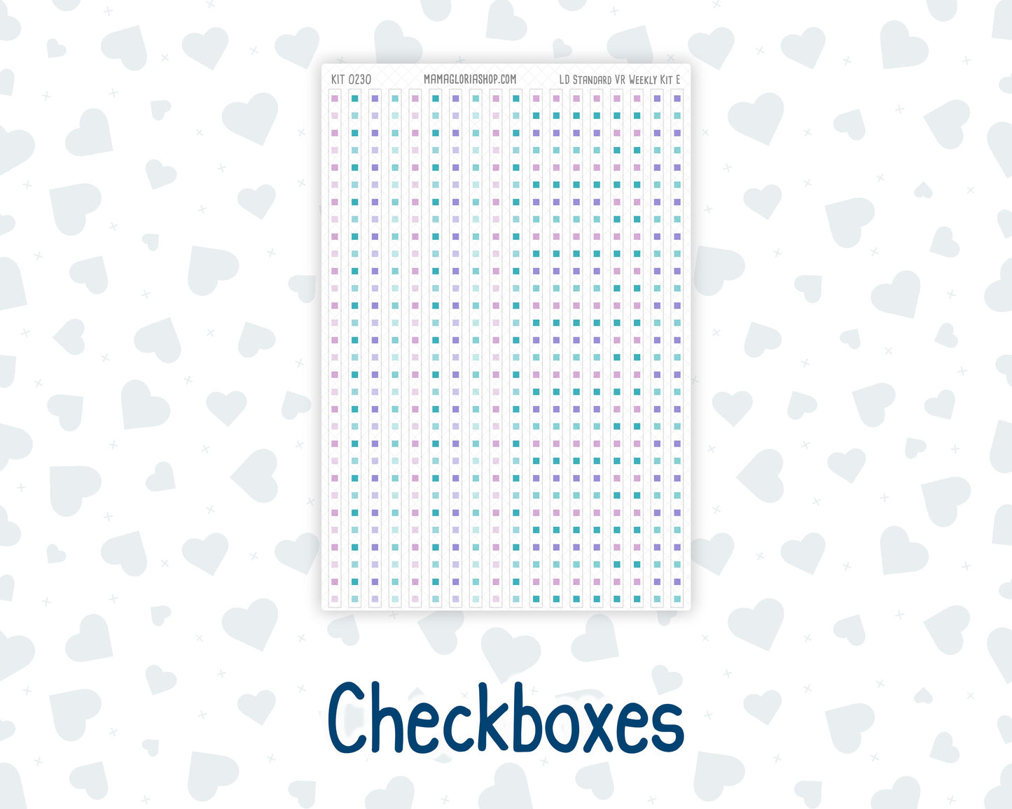 Kit 0230 - Laurel Denise Standard - Horizontal - Weekly Kit - August - School Daze