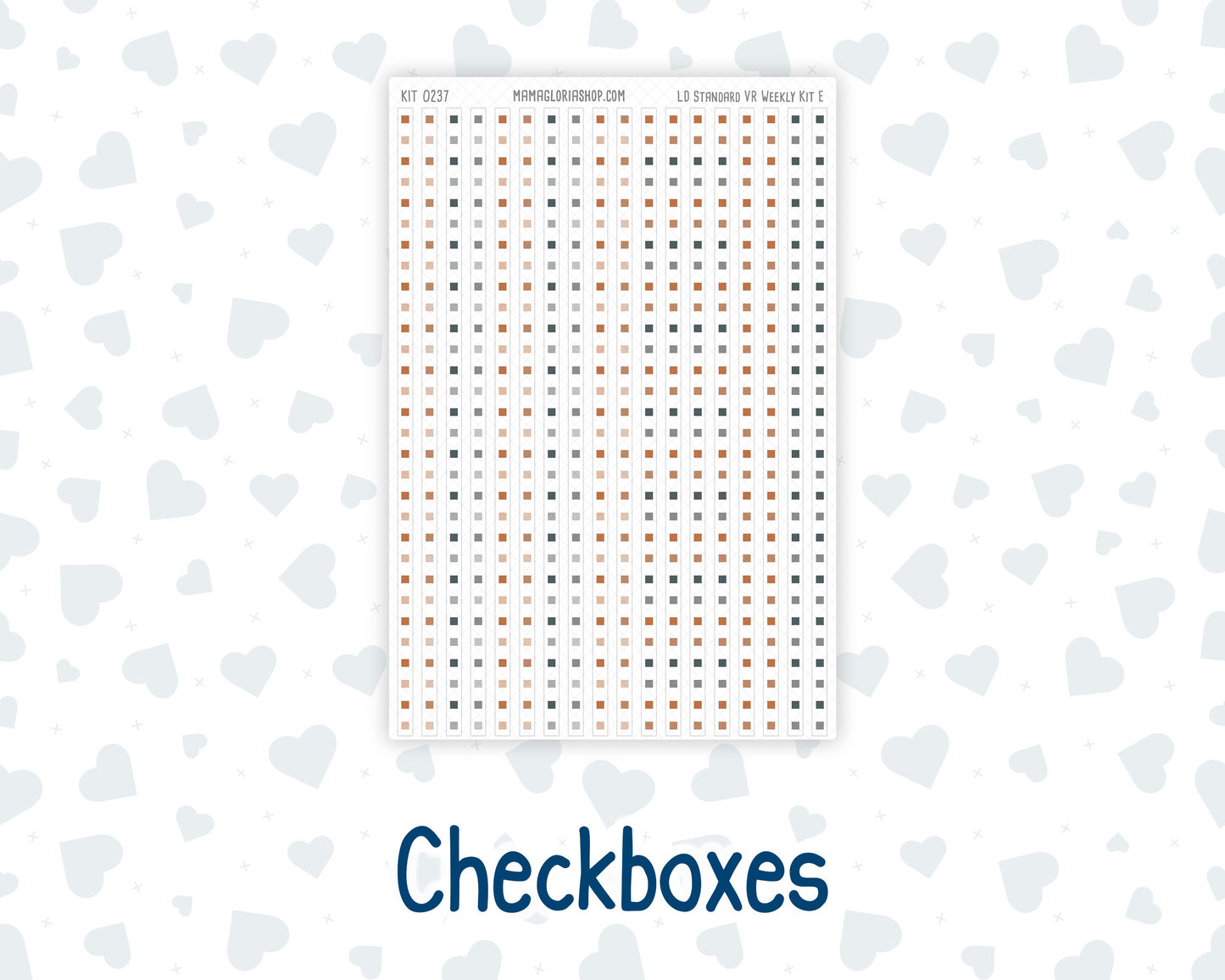Kit 0237 - Laurel Denise Standard - Horizontal - Weekly Kit - October - Forest Folk