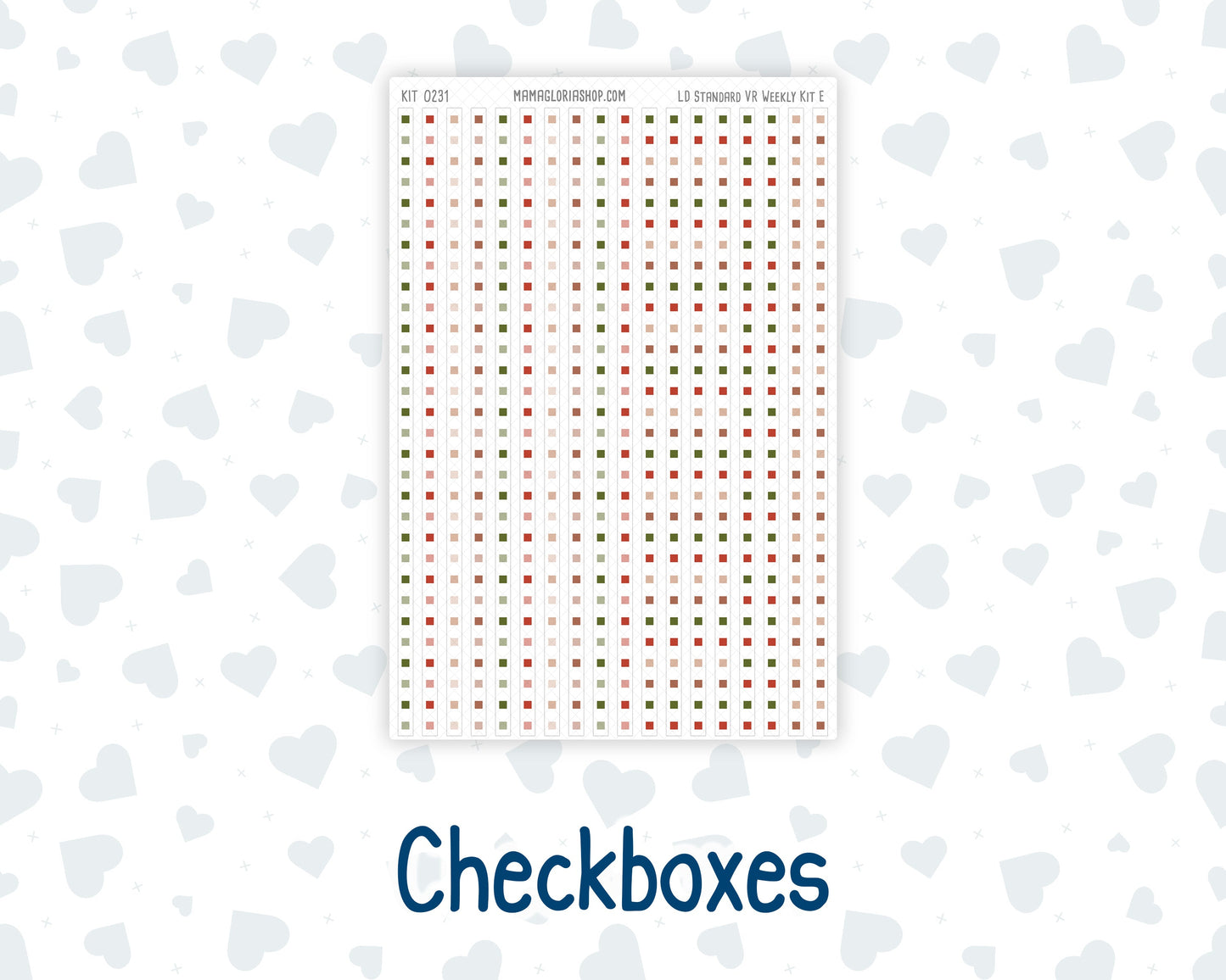 Kit 0231 - Laurel Denise Standard - Horizontal - Weekly Kit - August - Backyard BBQ